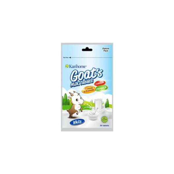 KARIHOME Goat's Milk Tablet (WHITE)