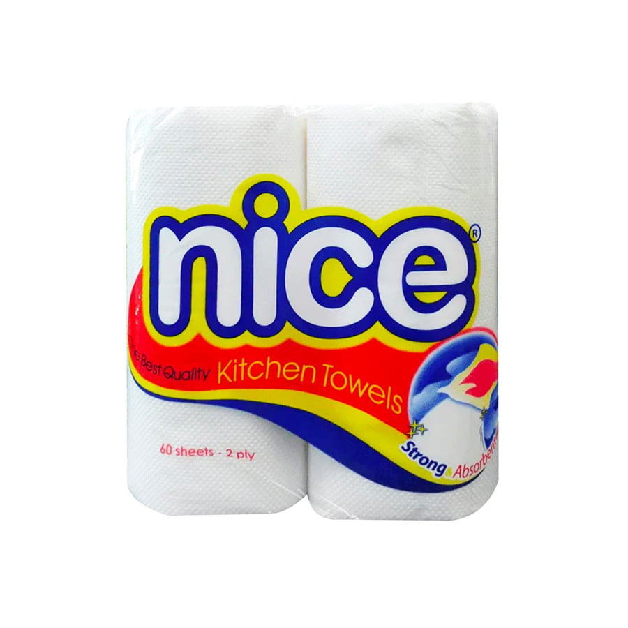 NICE Kitchen Towel 2 Ply (2 Rolls) - Triways Marketing