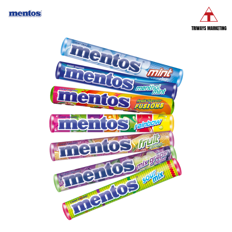 MENTOS Roll Candy (37gm) Triways Marketing